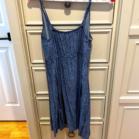 Women’s SZ M GAP  blue patterned sleeveless dress - Picture 5 of 5